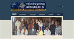 Desktop Screenshot of mscivilrightsveterans.com